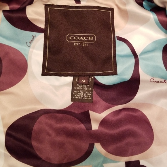 Coach Shell Coat - Picture 3 of 3